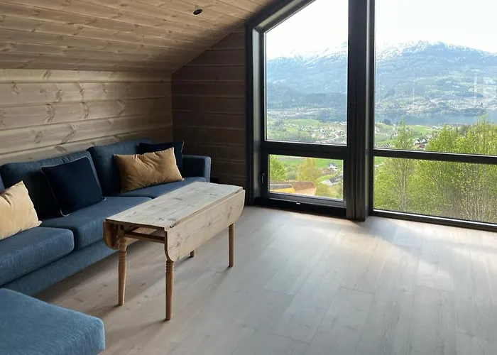 Cozy Modern With Outstanding View In Sogn * Hafslo